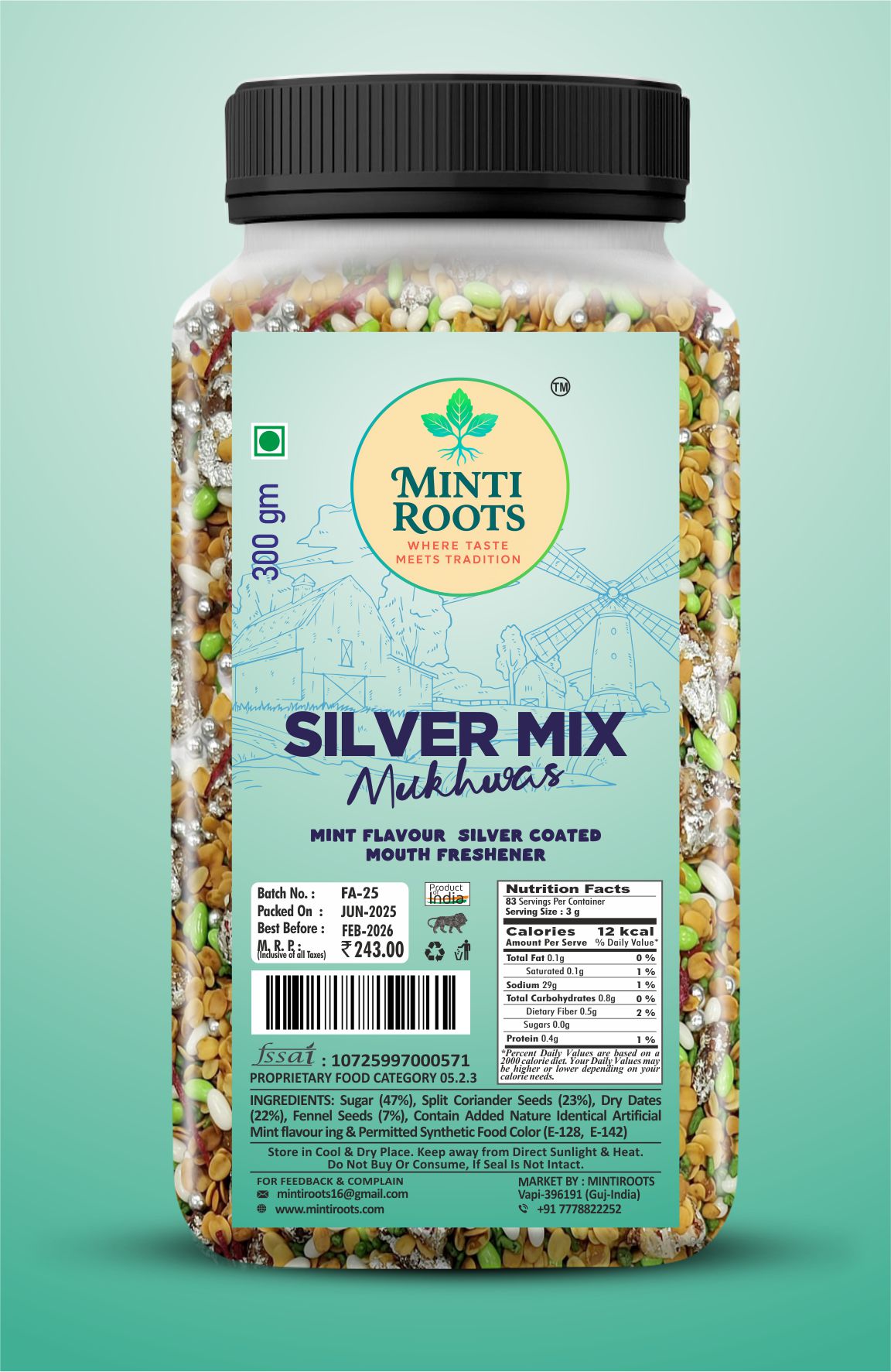 SILVER MIX 300GM - Image 3