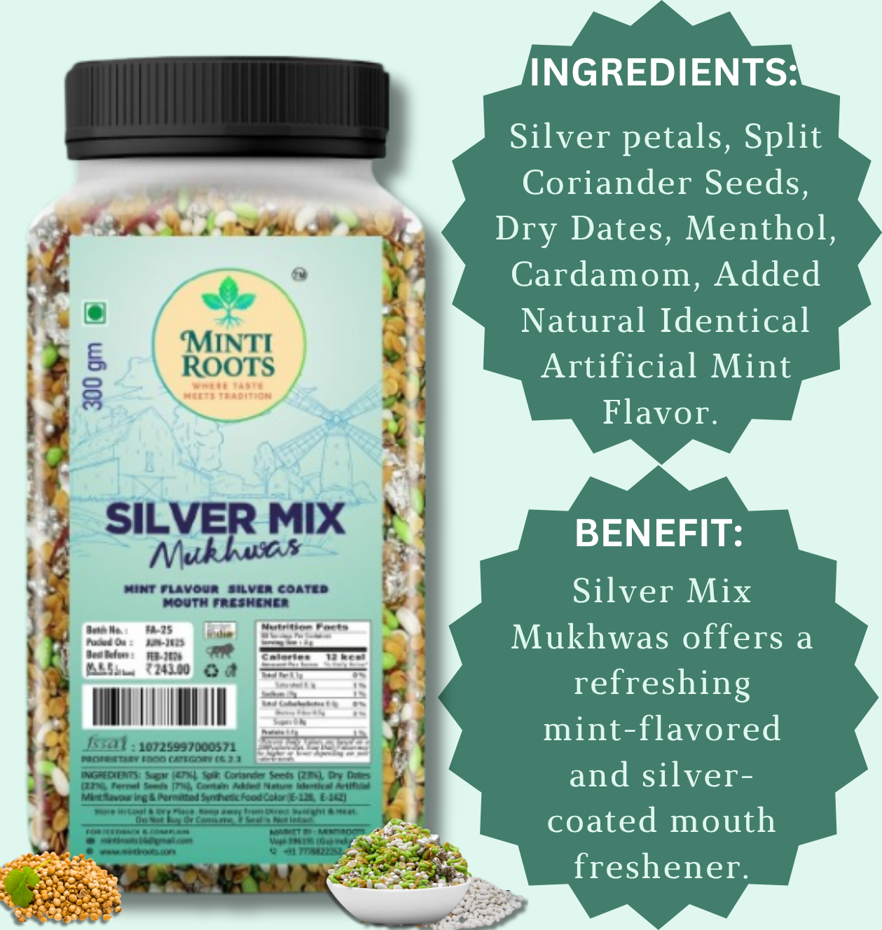 SILVER MIX 300GM - Image 4