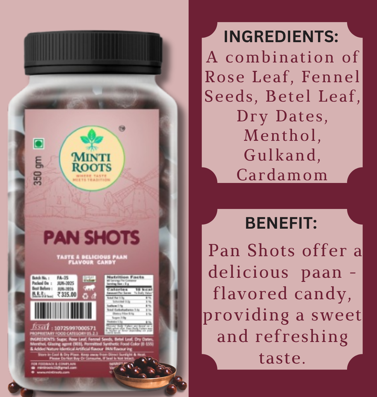 PAN SHOTS 350GM - Image 4