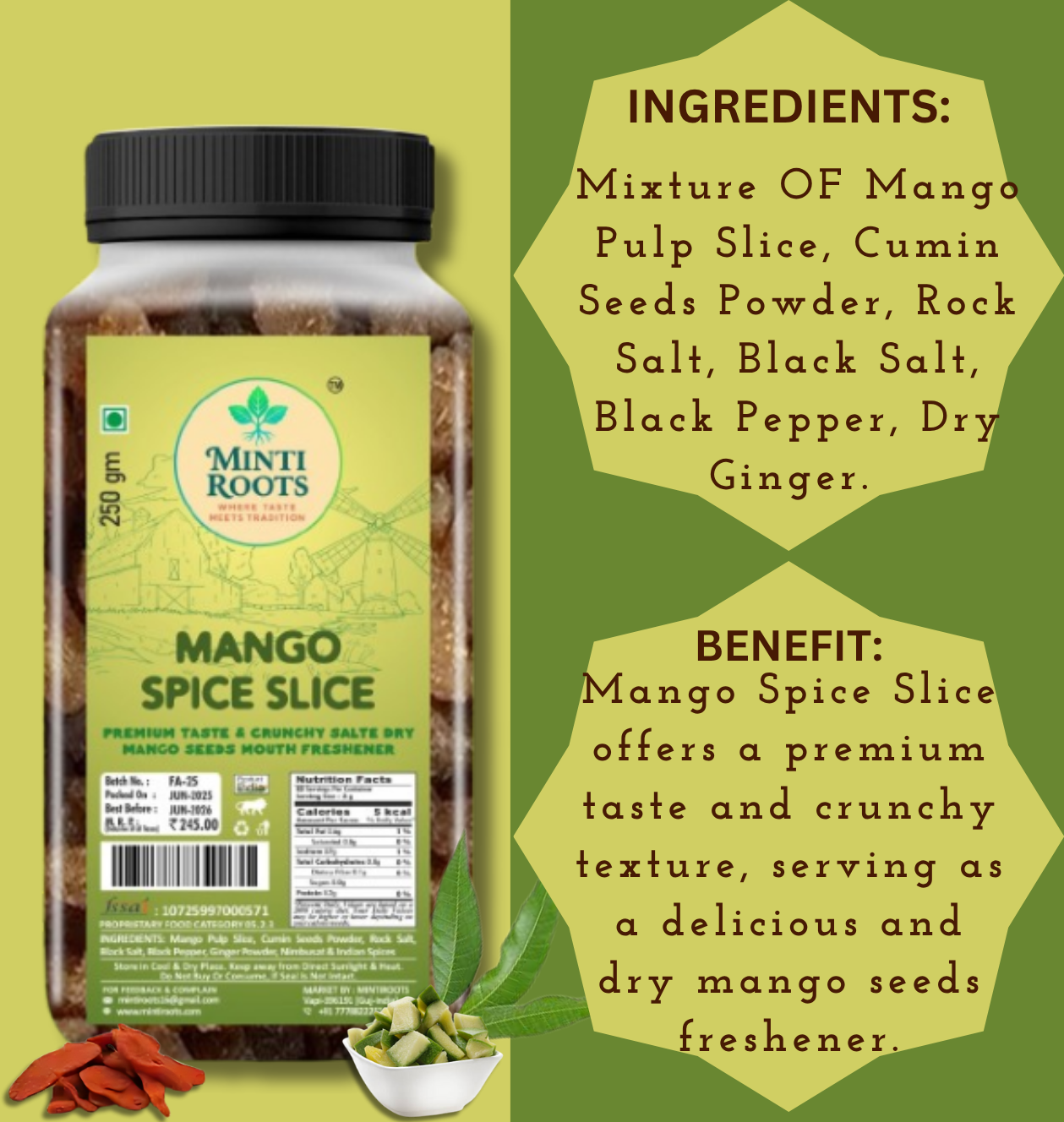 MANGO SLICE SPICE 250GM - Image 3