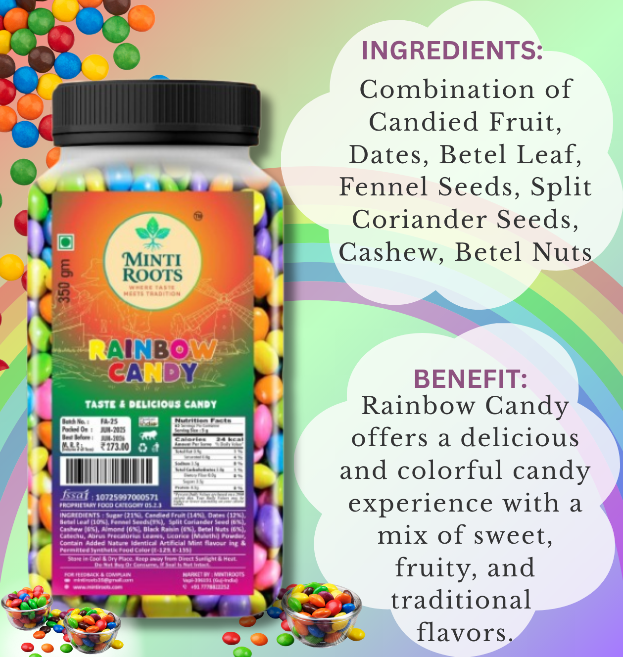 RAINBOW CANDY 350GM - Image 4