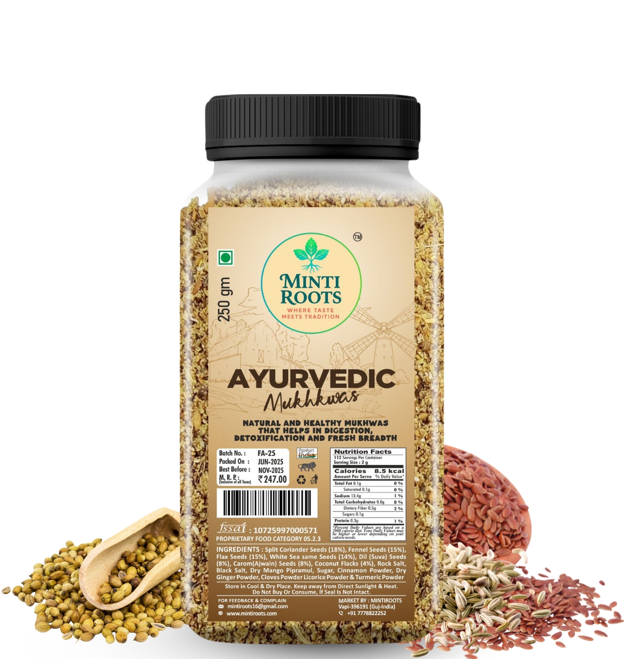 AYURVEDIC MUKHWAS 250GM