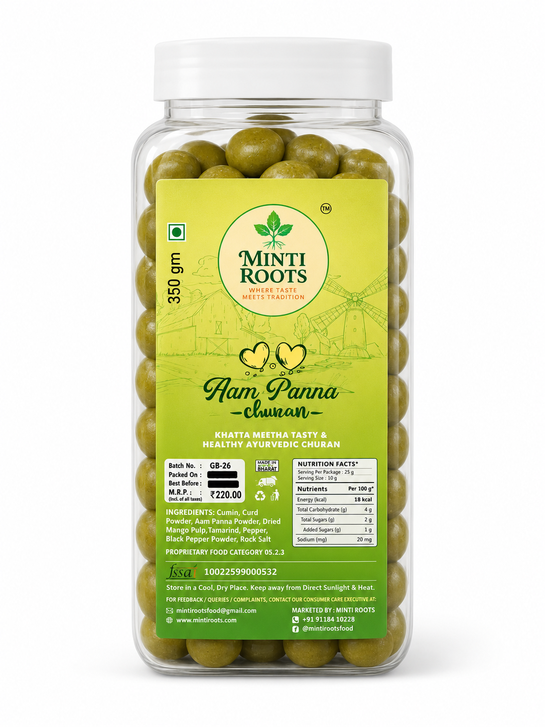 Aam Panna digestive shots
