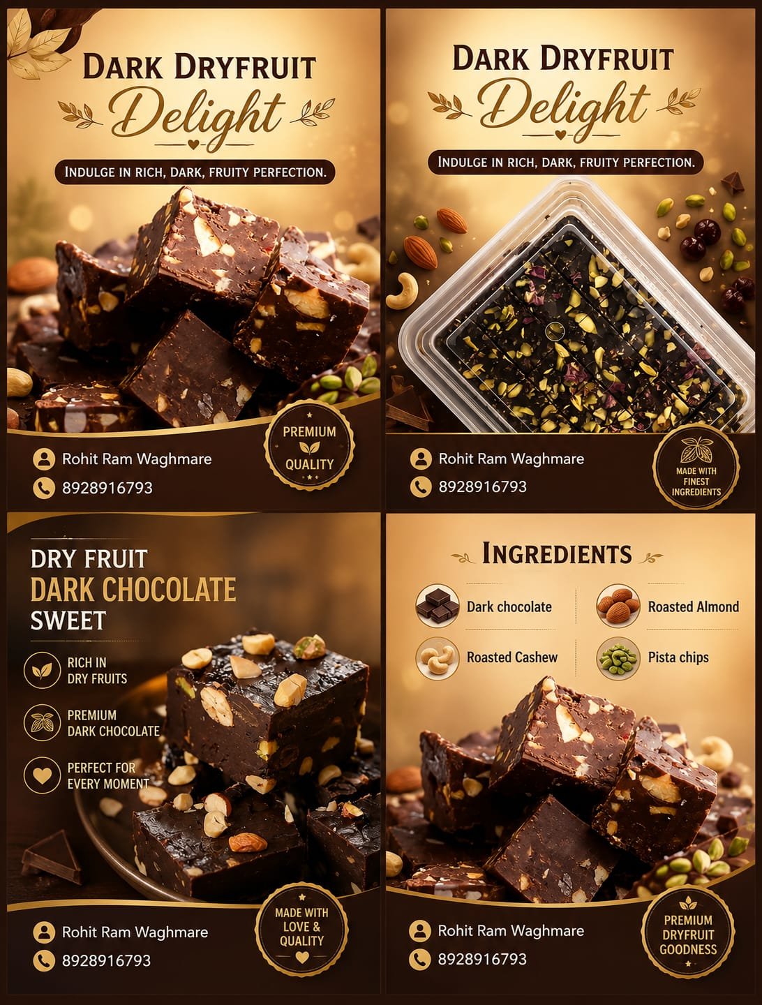 Chocolate Dryfruit 500gms  - Image 2