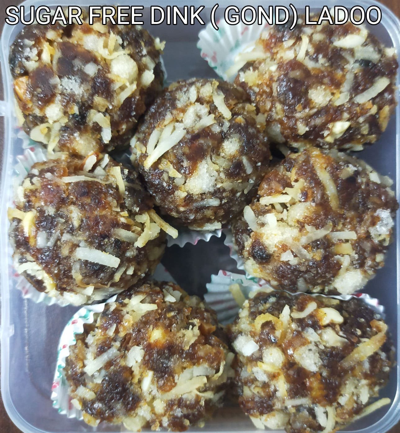 Coconut Dink ladoo - Image 2