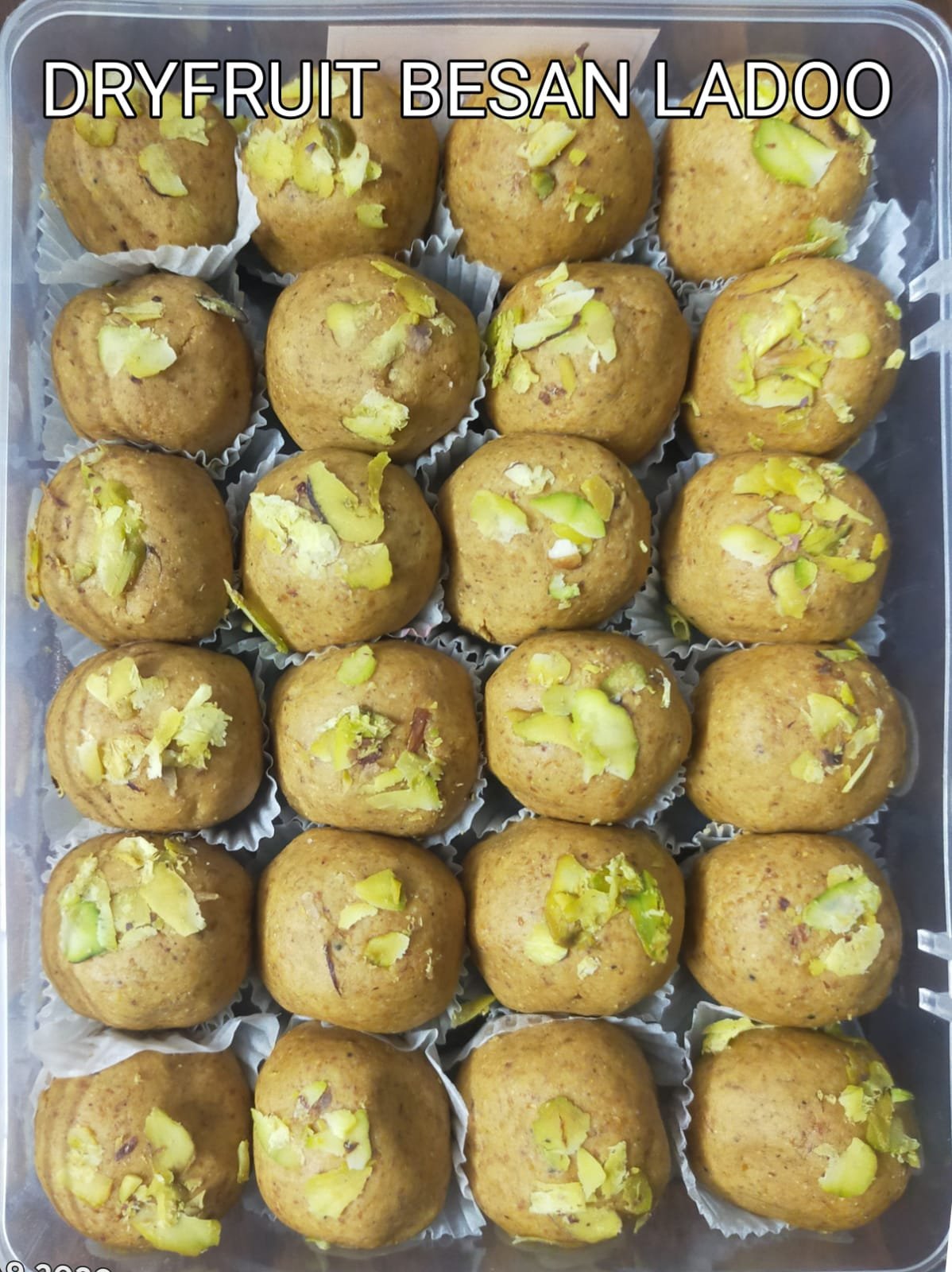Yellow moong dal ladoo