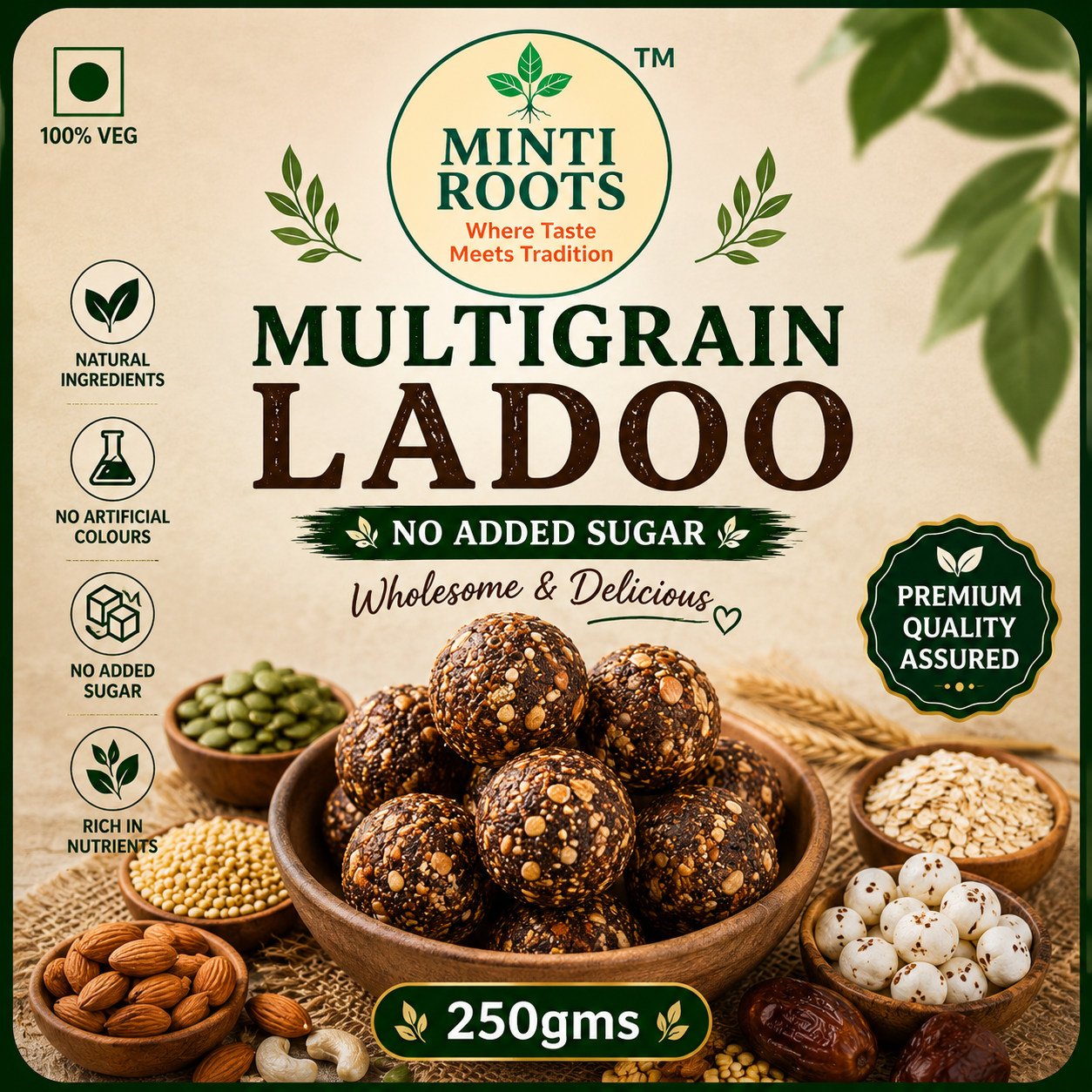 Multigrain ladoo 