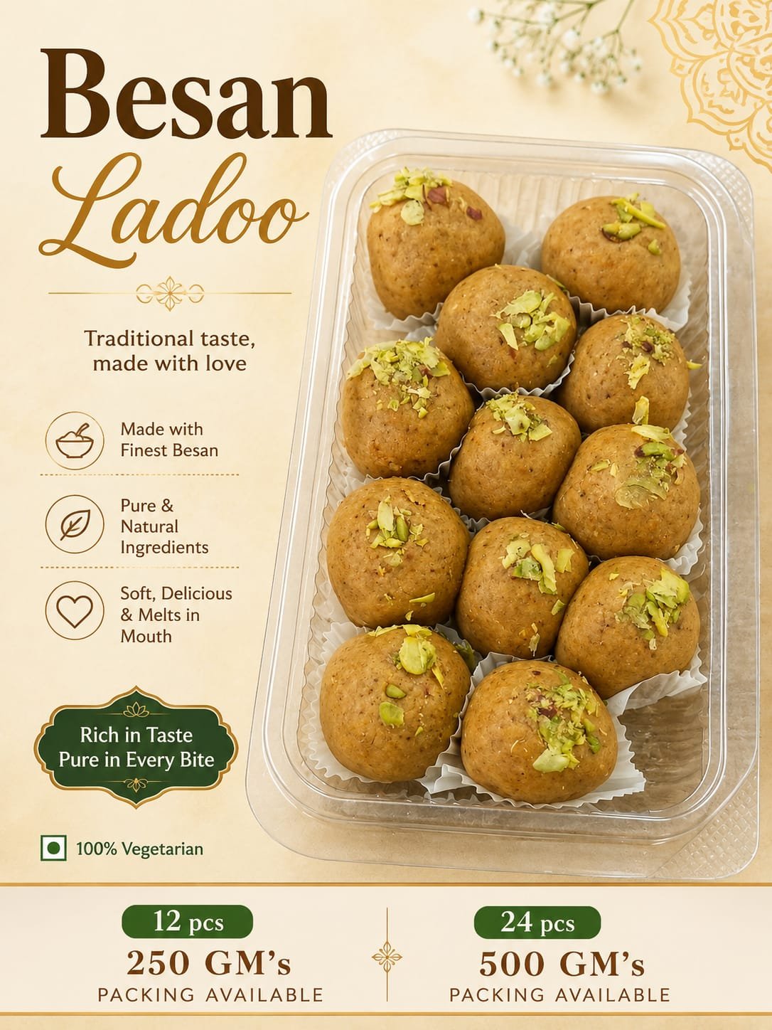Besan ladoo 