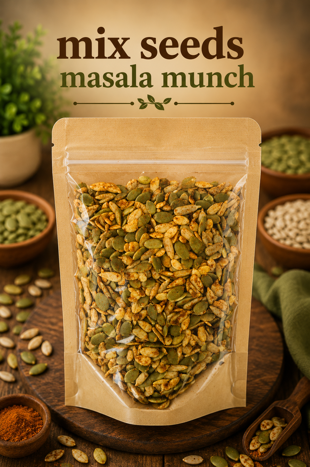 Masala roasted mix seeds  - Image 2