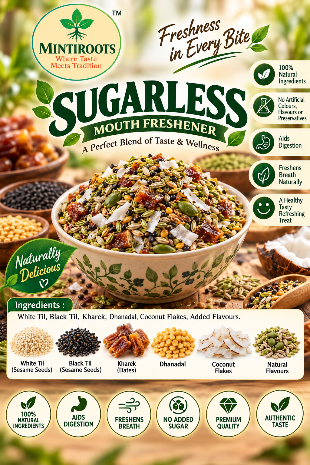 SUGARLESS MUKHWAS 